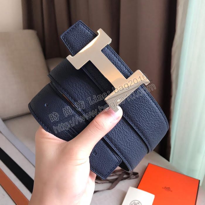 HERMES皮帶 REVERSIBLE LEATHER STRAP 專櫃同步 進口原版皮 愛馬仕男士腰帶  hgh1910